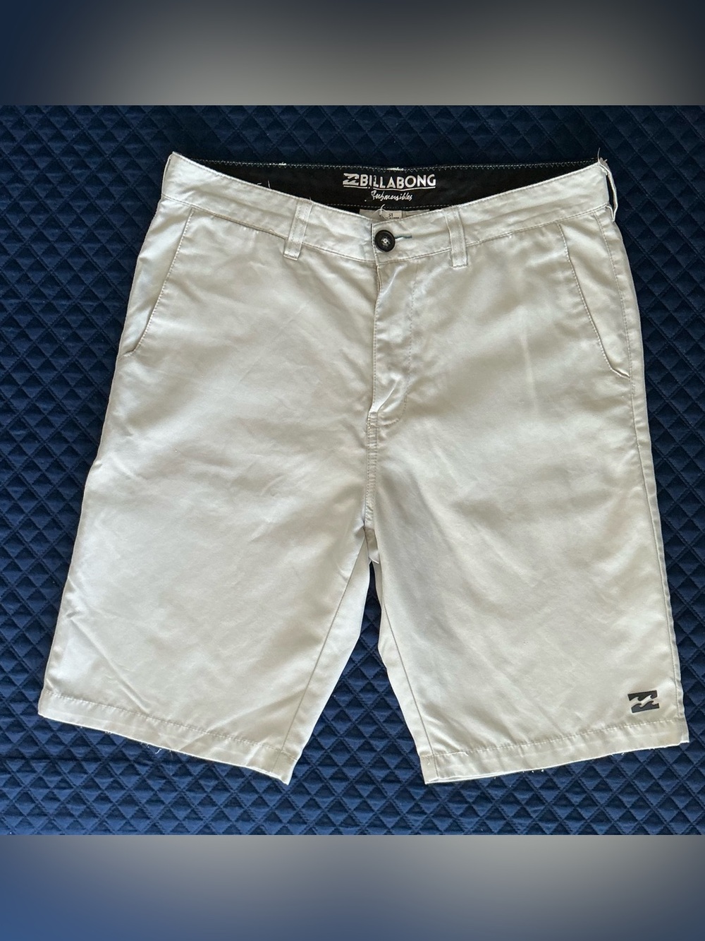 Billabong Submersible Collection Men's Light Gray Hybrid Walkshorts